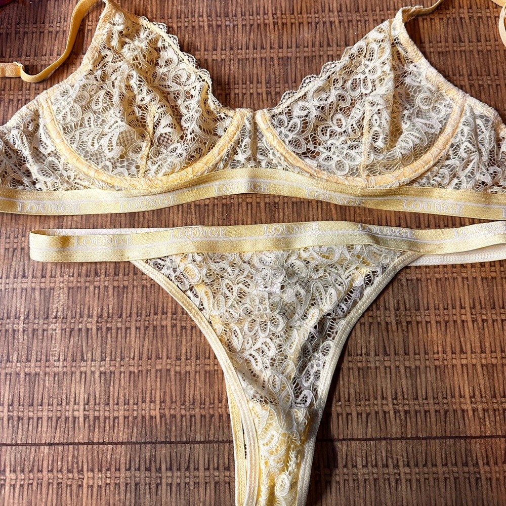 NWOT Lounge comfy lingerie set